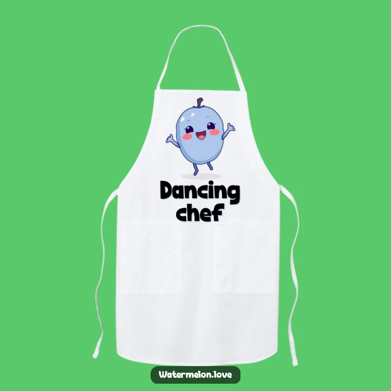 Funny Blueberry Chef Apron - Cook with a Berry Jig!