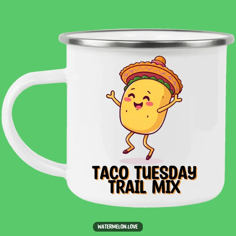 Funny Taco Explorer Camping Mug: Sip & Smile Outdoors