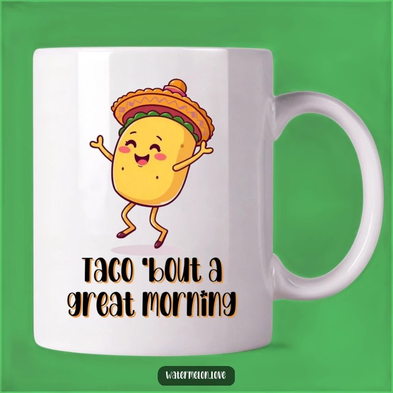 Funny Taco Dancer Mug: A Joyful Fiesta Gift for Taco Lovers