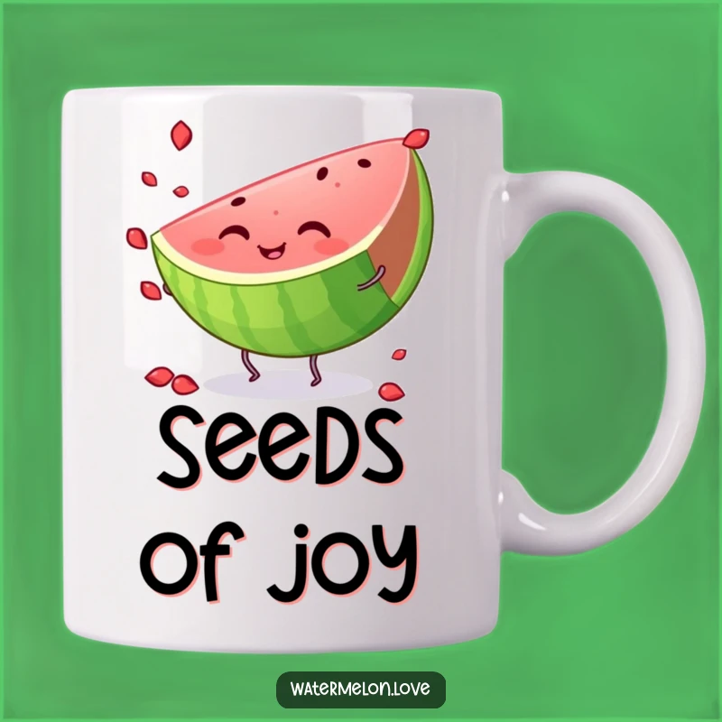 Funny Watermelon Juggling Mug - Hilarious Summer Fruit Gift for Kids