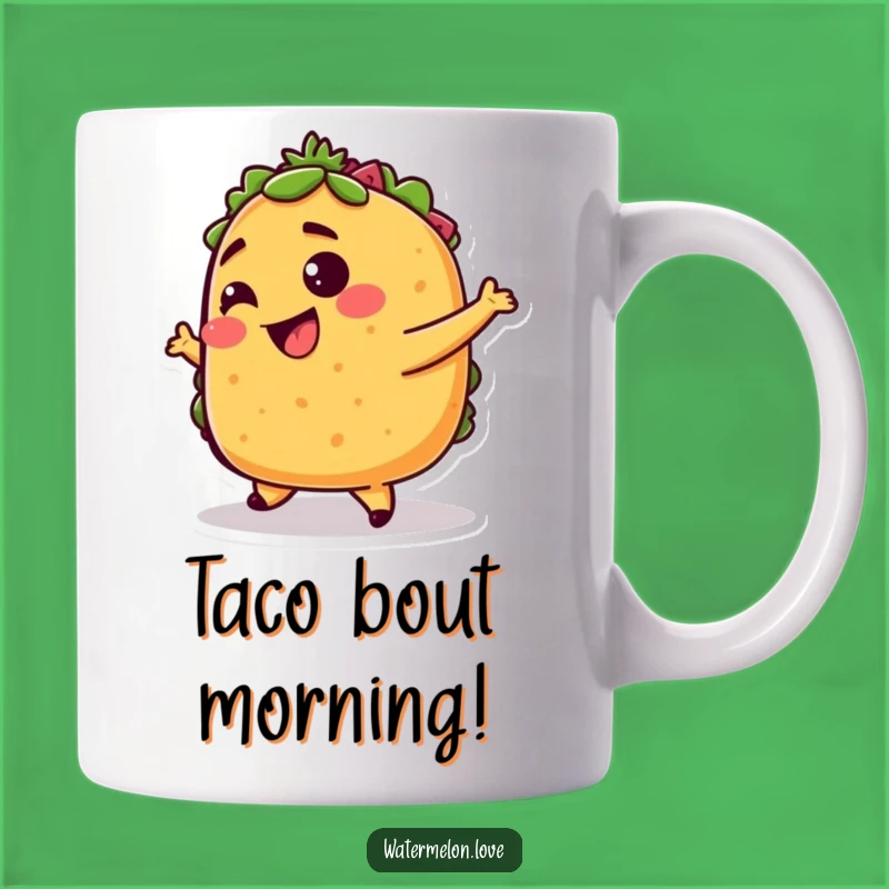 Funny Taco Dance Mug: Giggling Fiesta Fun, Perfect Funny Gift for Taco Lovers