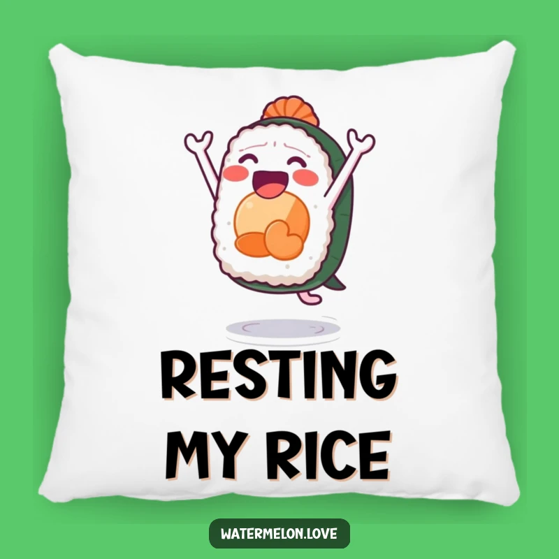 Funny Sushi Pillow: Leaping Comfort, Adorable Funny Gift for Soft Spaces