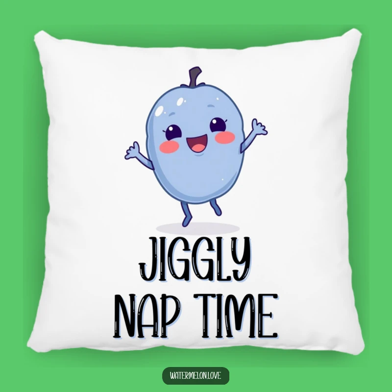 Soft Funny Blueberry Jig Pillow - Cuddle Up with Cheer!