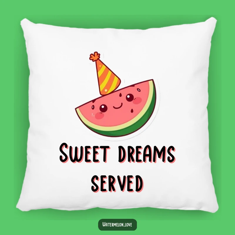 Funny Kawaii Watermelon Pillow: Party Comfort, Perfect Funny Gift