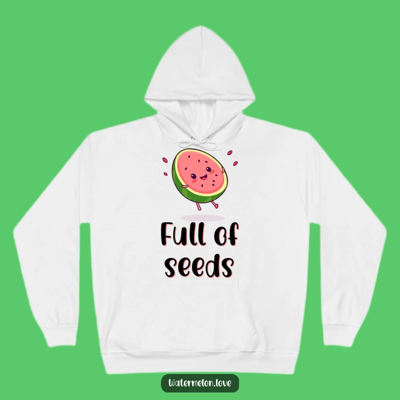 Funny Kawaii Watermelon Hoodie: Cozy Summer Vibes, Ultimate Funny Gift!