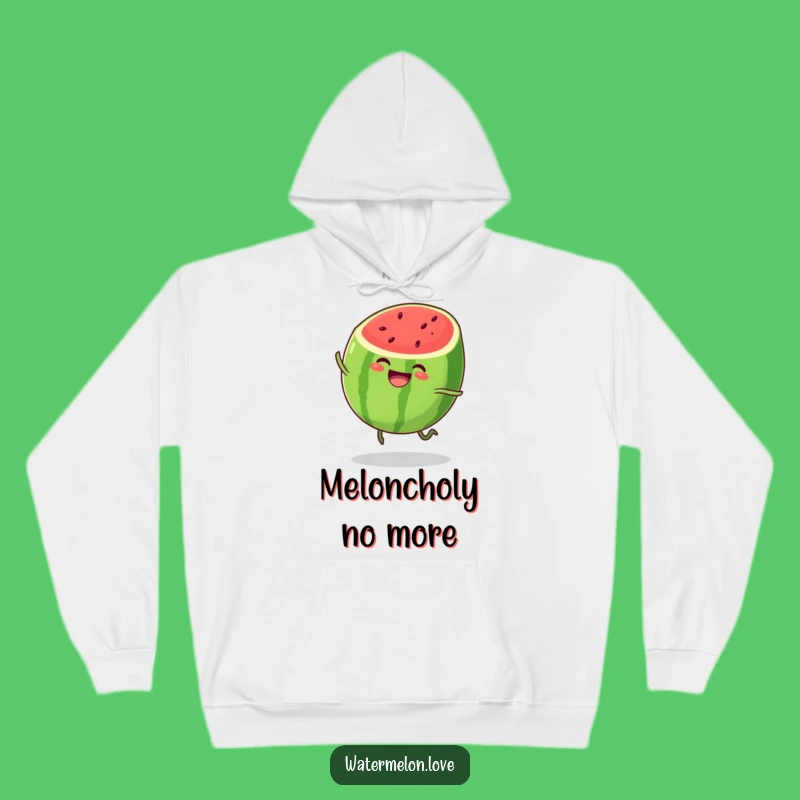 Funny Watermelon Hoodie: Cozy Bouncing Fruit, Your New Favorite Funny Gift