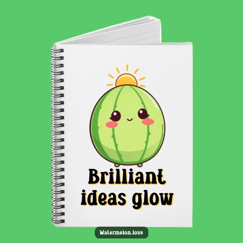 Funny Sunshine Watermelon Notebook: Hilarious Fruit Journal for Bright Ideas