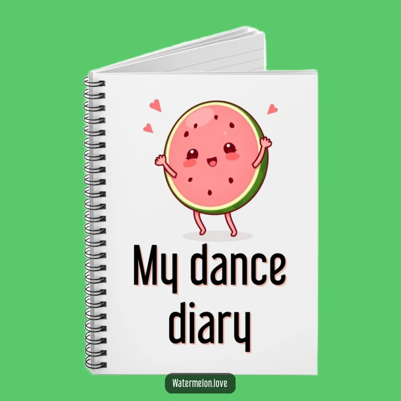 Funny Watermelon Dancer Notebook: Hilarious Fruit Journal for Creative Ideas