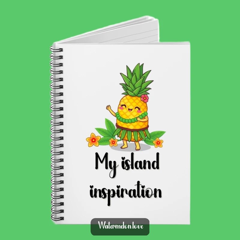 Funny Hula Pineapple Notebook: Groovy Dancer Journal, Hilarious Gift!