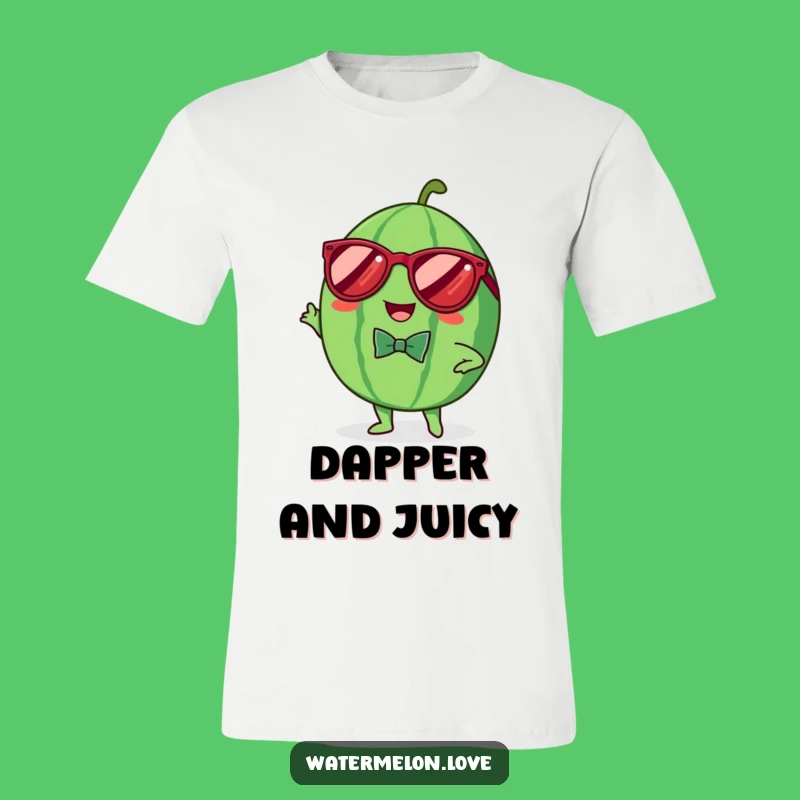 Funny Kawaii Watermelon T-Shirt: Cool & Cheerful Fruit Style Tee