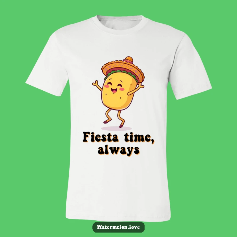 Funny Taco Dancing T-Shirt: Wearable Fiesta Fun and a Great Gift