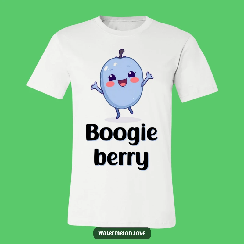 Funny Blueberry Jig T-Shirt - Spread Some Berry Joy!