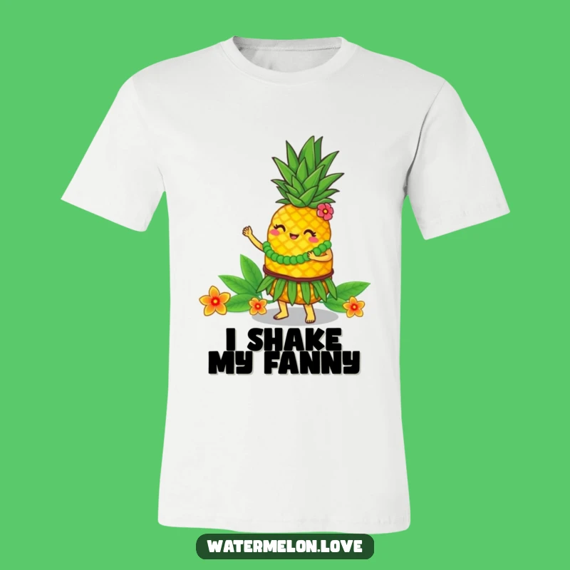 Funny Hula Pineapple T-Shirt: Groovy Fruit Dancer, Awesome Hilarious Gift!