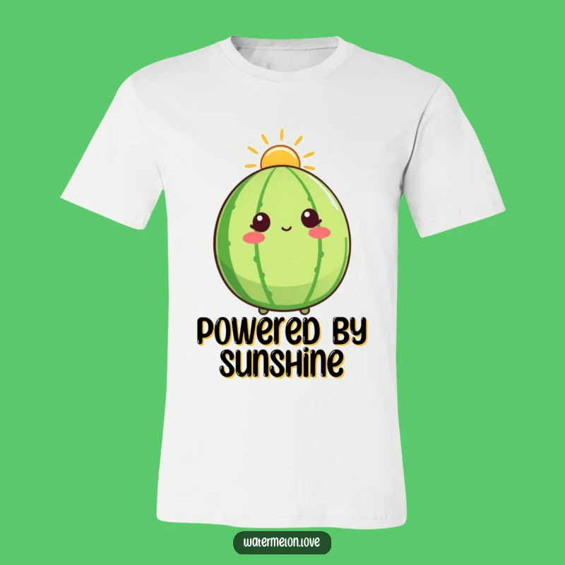 Funny Sunshine Watermelon T-Shirt: Hilarious Fruit Character for Radiant Joy