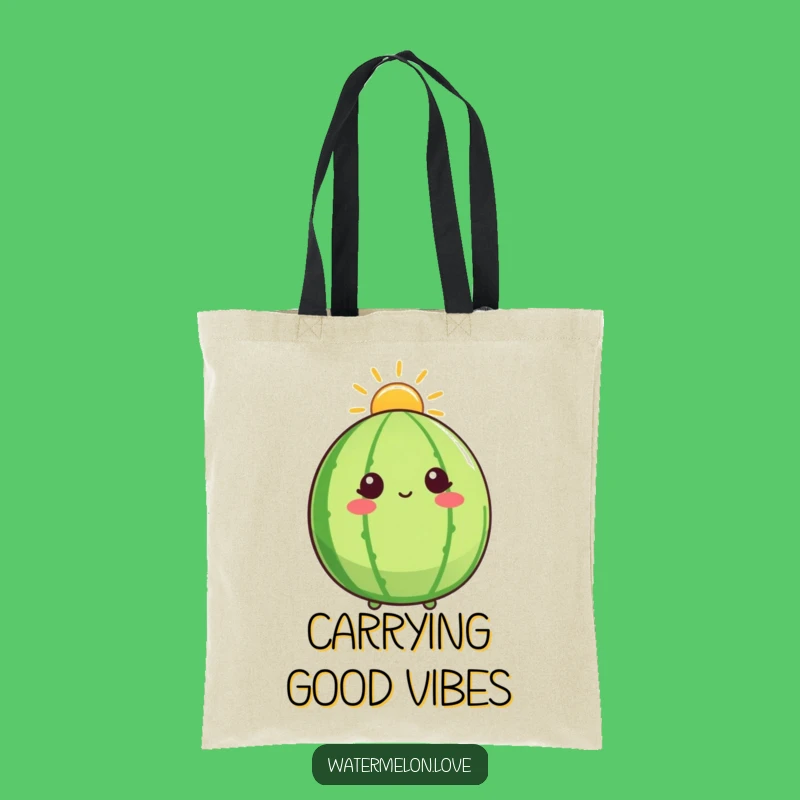 Funny Sunshine Watermelon Tote Bag: Carry Your Light with This Hilarious Fruit Bag