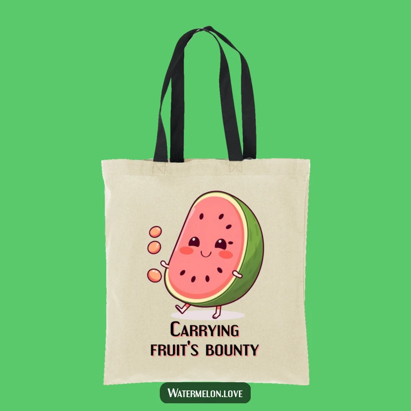 Funny Watermelon Tote Bag: Carry Summer Vibes - Stylish & Practical!